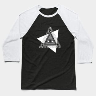 Vintage Eye Baseball T-Shirt